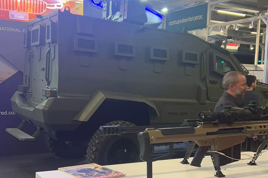 精城特瓷參觀2025德國(guó)警務(wù)展EnforceTac